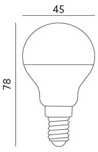 LED Žárovka E14/7W/230V 3000K 525lm