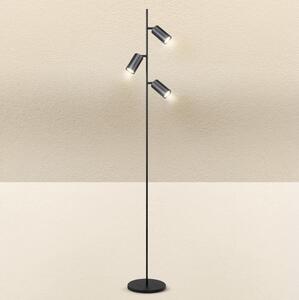Brilagi - Stojací lampa SELE 3xGU10/30W/230V černá