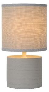 Lucide 47502/81/36 - Stolní lampa GREASBY 1xE14/40W/230V šedá