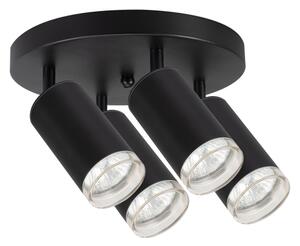 Brilagi - Koupelnové bodové svítidlo SELE AQUA 4xGU10/30W/230V IP44 černá
