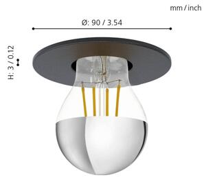 Eglo 99061 - Podhledové svítidlo SALUZZO 1xE27/40W/230V