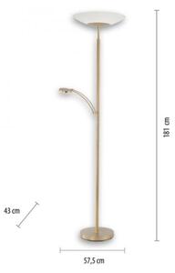 Paul Neuhaus 655-60 - LED Stmívatelná lampa ALFRED LED/28W/230V+LED/4W/230V