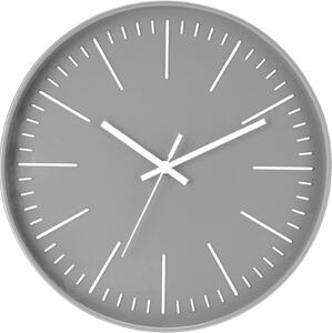 SEGNALE Nástěnné hodiny 30 cm šedé KO-837362100