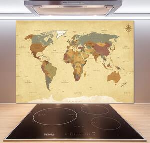 Panel do kuchyně Politická mapa pksh-126922730