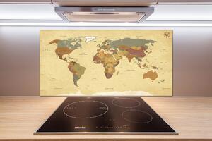 Panel do kuchyně Politická mapa pksh-126922730