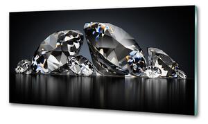 Skleněný panel do kuchynské linky Diamanty pksh-127034858