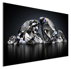 Skleněný panel do kuchynské linky Diamanty pksh-127034858
