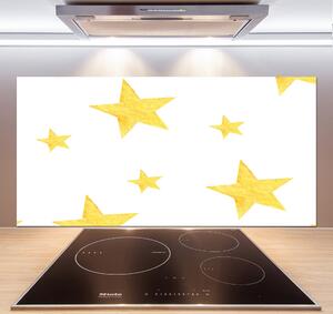 Panel do kuchyně Žluté hvězdy pksh-127105931
