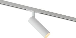 Moderní bílý reflektor pro 1fázový kolejnicový systém GU10 35mm - Slimline Uzzy