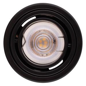 LED Bodové svítidlo TUBA 1xGU10/5W/230V 2700K černá