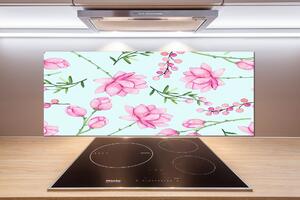 Panel do kuchyně Květiny a borůvky pksh-127745276