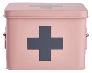 MEDIC Box na léky - sv. růžová