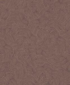 Vínová geometrická vliesová tapeta na zeď, BA26093, Brazil, Decoprint