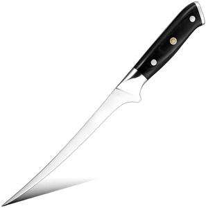 Vykoštovací kuchyňský nůž Hanzo Black DE SaKuRo 19 cm