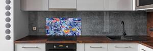 Panel do kuchyně Květinový vzor pksh-129495828