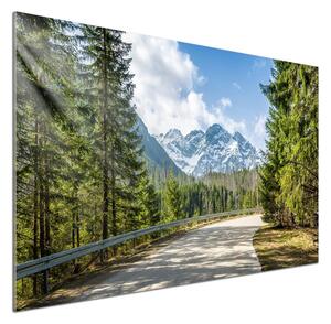 Dekorační panel sklo Cesta Tatry pksh-129408685
