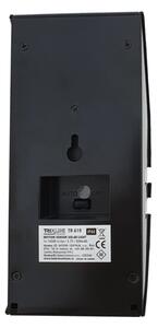 LED Solární nástěnné svítidlo se senzorem LED/3,7V 500 mAh IP44 černá