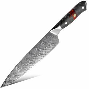 Šéfkuchařský nůž z damaškové oceli SaKuro Sakai 20,3 cm