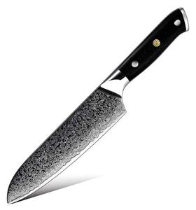Santoku nůž z damaškové oceli SaKuRo G10 20,3 cm