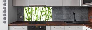 Skleněný panel do kuchyně Bambus pksh-131568514
