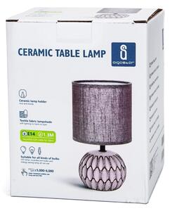 Aigostar - Stolní lampa 1xE14/40W/230V fialová