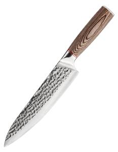 Japonský šéfkuchařský nůž z nerezové oceli SaKuRo Pakka-B 20,3 cm