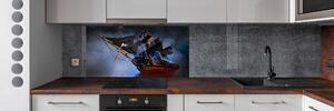 Panel do kuchyně Pirátská loď pksh-131945786