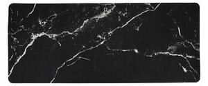 DIATOMITOVÁ KOUPELNOVÁ PODLOŽKA 120 X 50 CM PROTISKLUZOVÁ ČERNÁ KAMENNÁ