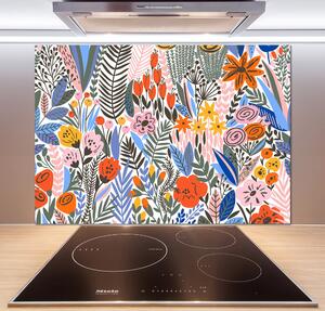 Panel do kuchyně Květinový vzor pksh-132035152