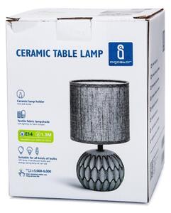Aigostar - Stolní lampa 1xE14/40W/230V šedá