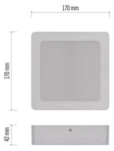 LED Stropní svítidlo LED/18W/230V 17x17 cm bílá