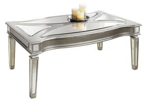 (3382) MIRROR zrcadlový konferenční stolek stříbrný