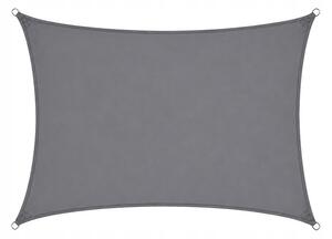 Stínící plachta proti slunci 3x4 m, Oxford 165 g/m², šedá