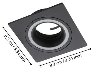 Eglo 900451 - Podhledové svítidlo CAROSSO 1xGU10/35W/230V antracit