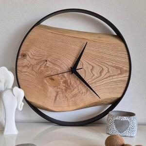 Dřevěné hodiny - hodiny Jasan (3503)
