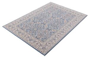 Kusový koberec vlněný Osta Diamond 7277 900 Klasický modrý béžový Rozměr: 85x160 cm