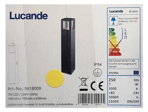 Lucande - LED Venkovní lampa NICOLA LED/7W/230V IP54