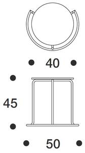 Artek designové odkládací stolky 606 Side Table