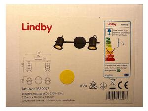 Lindby - Bodové svítidlo CANSU 2xGU10/5W/230V
