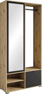 ŠATNA, 90/190/33 cm - Online Only šatny & botníky, Online Only