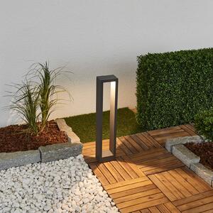 Lucande Jupp LED závěsná lampa, grafitově šedá, hliník, 60 cm