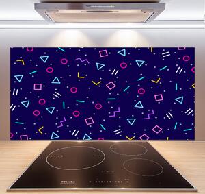 Panel do kuchyně Geometrické pozadí pksh-138063169