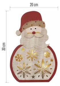 LED Vánoční dekorace LED/2xAAA Santa