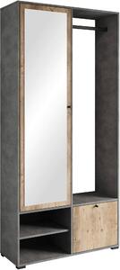 ŠATNA, 90/190/33 cm - Online Only šatny & botníky, Online Only