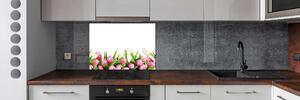 Panel do kuchyně Růžové tulipány pksh-138798865