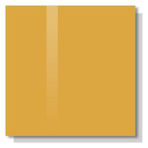 Žlutá neapolská skleněná magnetická tabule do kuchyně Smatab® - 100 x 65 cm