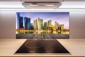 Skleněný panel do kuchynské linky Singapur pksh-139906536