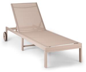 Blumfeldt Lucca Lounger, zahradní lehátko, hliník, 4 úrovně