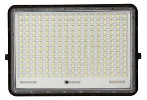 LED Venkovní solární reflektor LED/30W/3,2V 4000K černá + DO