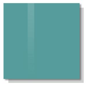 Zelená smaragdová firemní skleněná magnetická tabule Smatab® - 60 × 90 cm